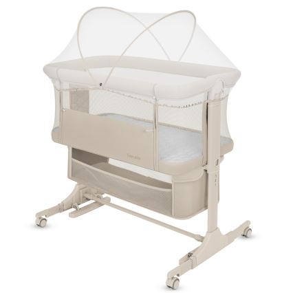 Lionelo - Dětská postýlka 3v1 JODIE Beige Cream