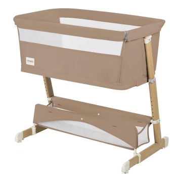 Lionelo - Dětská postýlka 5v1 THOMI PLUS Beige Carmel