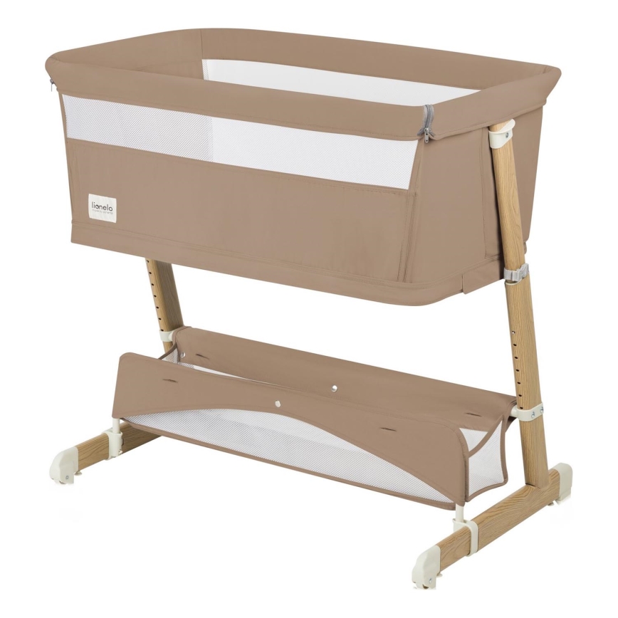 Lionelo - Dětská postýlka 5v1 THOMI PLUS Beige Carmel