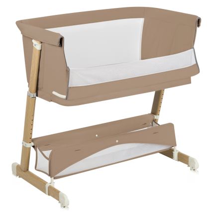 Lionelo - Dětská postýlka 5v1 THOMI PLUS Beige Carmel