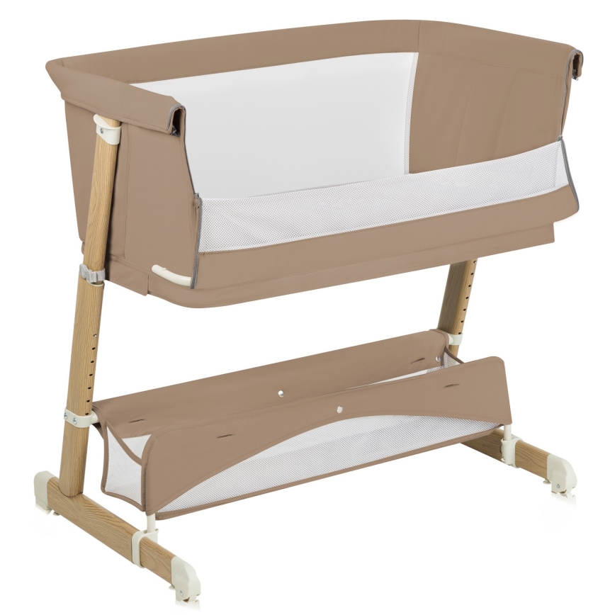 Lionelo - Dětská postýlka 5v1 THOMI PLUS Beige Carmel