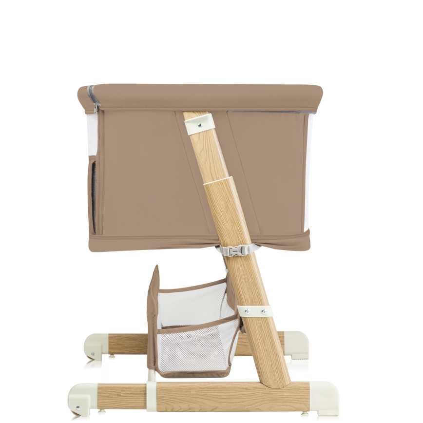 Lionelo - Dětská postýlka 5v1 THOMI PLUS Beige Carmel