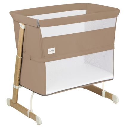 Lionelo - Dětská postýlka 5v1 THOMI PLUS Beige Carmel