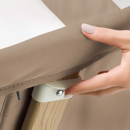 Lionelo - Dětská postýlka 5v1 THOMI PLUS Beige Carmel