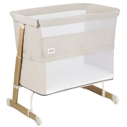 Lionelo - Dětská postýlka 5v1 THOMI PLUS Beige Sand