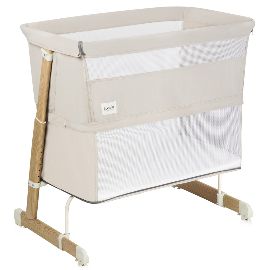 Lionelo - Dětská postýlka 5v1 THOMI PLUS Beige Sand