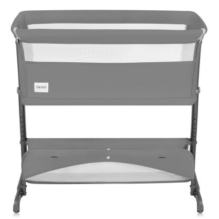 Lionelo - Dětská postýlka 5v1 THOMI PLUS Grey Concrete