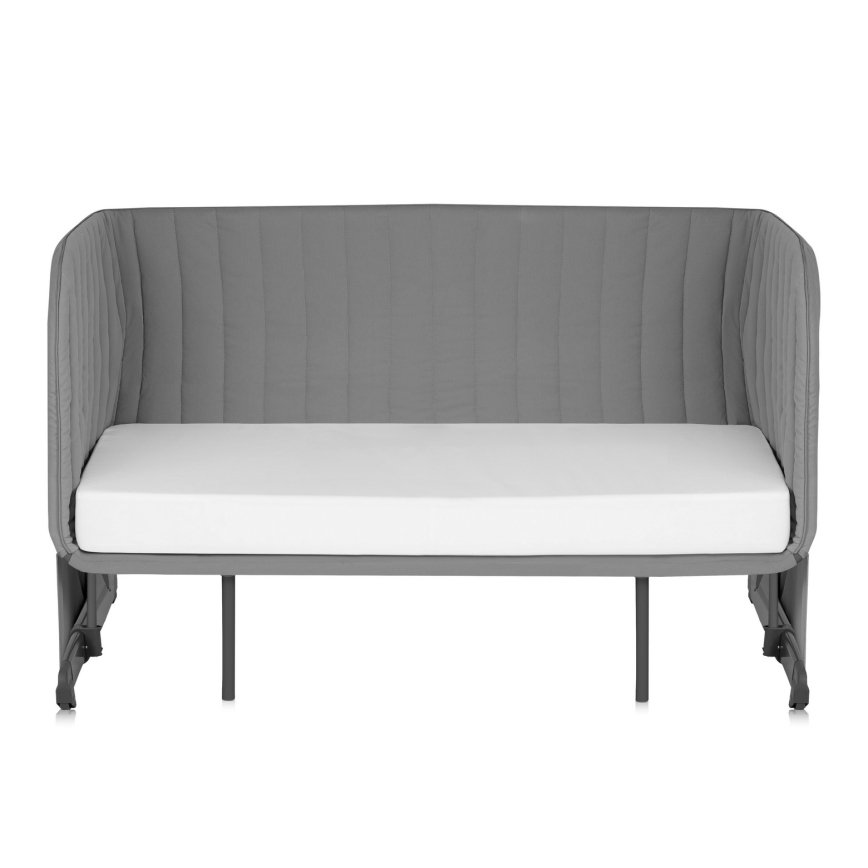 Lionelo - Dětská postýlka 5v1 THOMI PLUS Grey Concrete