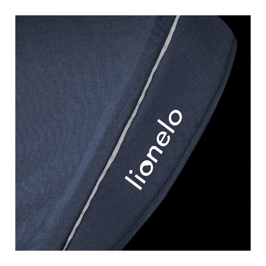 Lionelo - Dětská tříkolka HAARI tmavě modrá/šedá