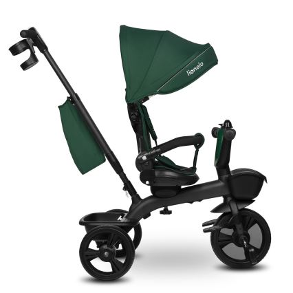 Lionelo - Dětská tříkolka KORI Green Emerald