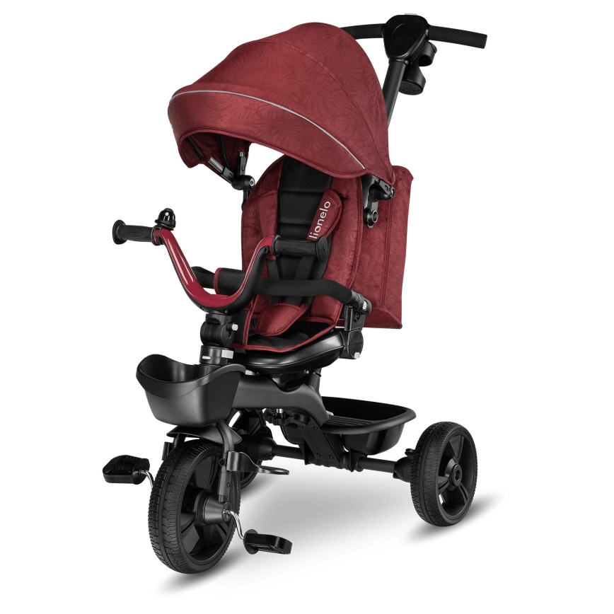 Lionelo - Dětská tříkolka KORI Red Burgundy