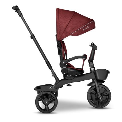 Lionelo - Dětská tříkolka KORI Red Burgundy