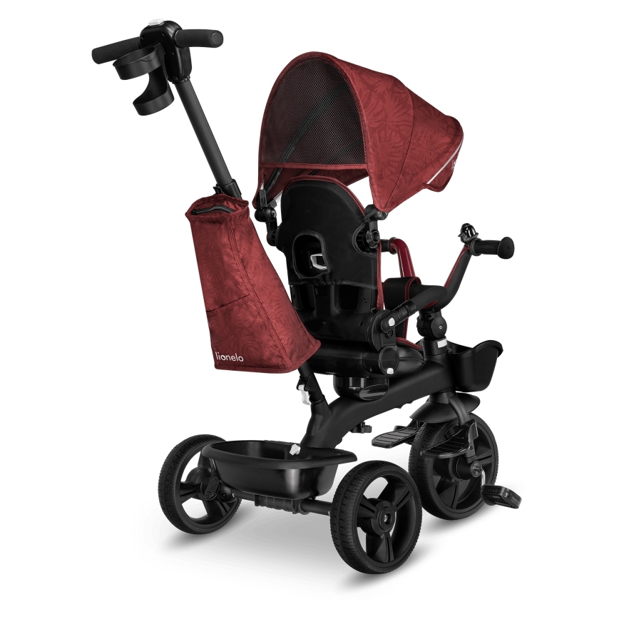 Lionelo - Dětská tříkolka KORI Red Burgundy