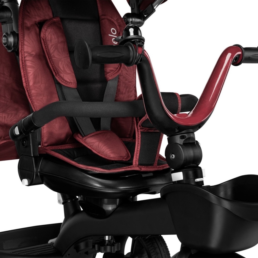 Lionelo - Dětská tříkolka KORI Red Burgundy