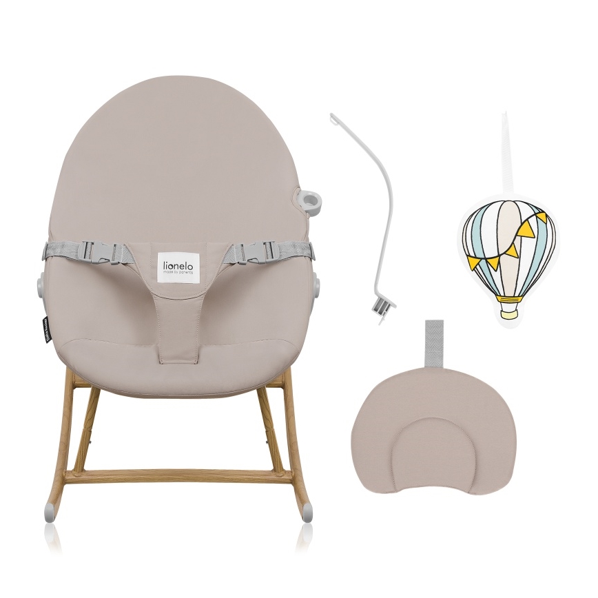 Lionelo - Dětské houpátko DALIA ROCKER Beige Sand