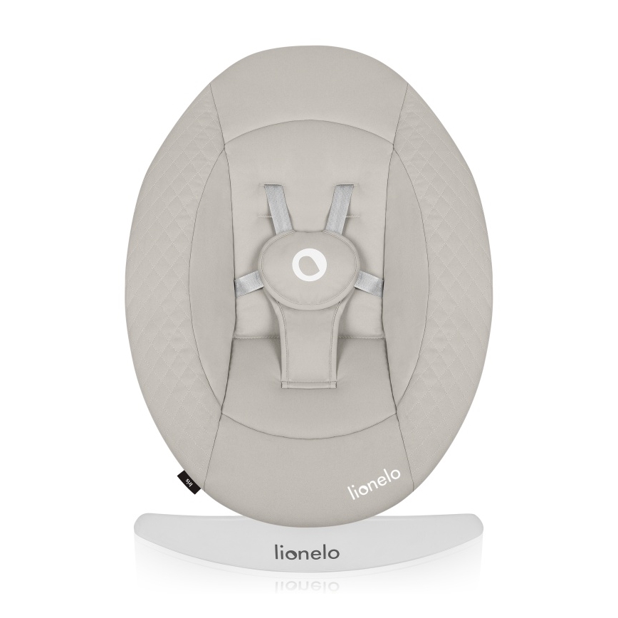 Lionelo - Dětské houpátko s melodií IRIS 4xAA Beige Sand