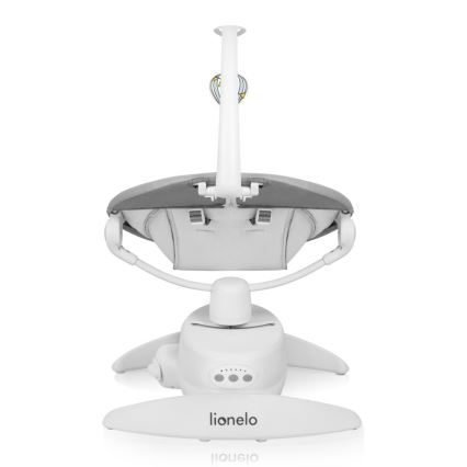Lionelo - Dětské houpátko s melodií IRIS Grey Concrete