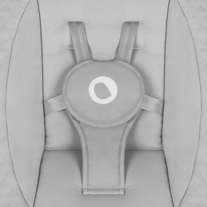 Lionelo - Dětské houpátko s melodií IRIS Grey Concrete