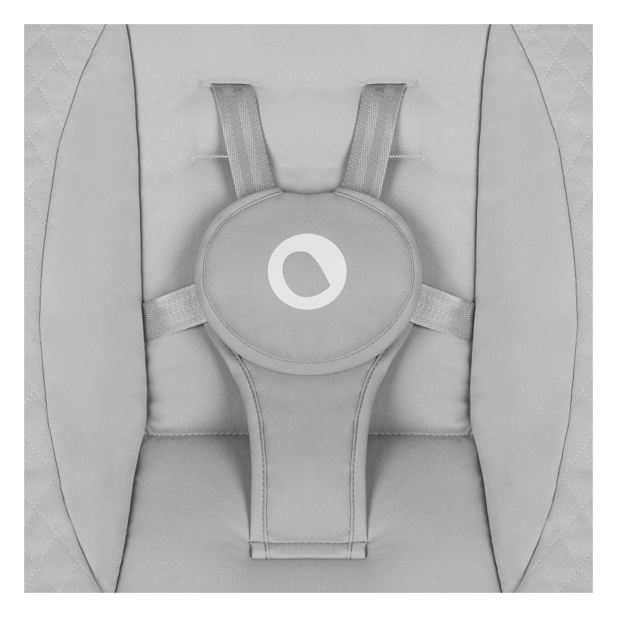 Lionelo - Dětské houpátko s melodií IRIS Grey Concrete