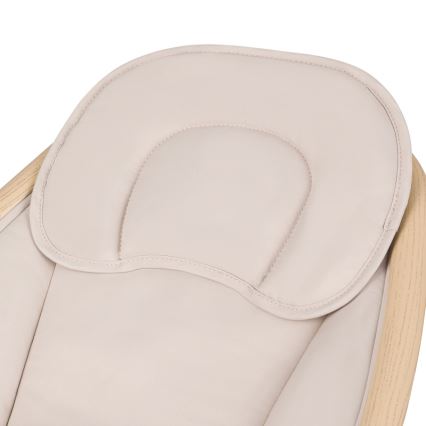 Lionelo - Dětské houpátko s melodií OLIVIA Beige Natural + dálkové ovládání