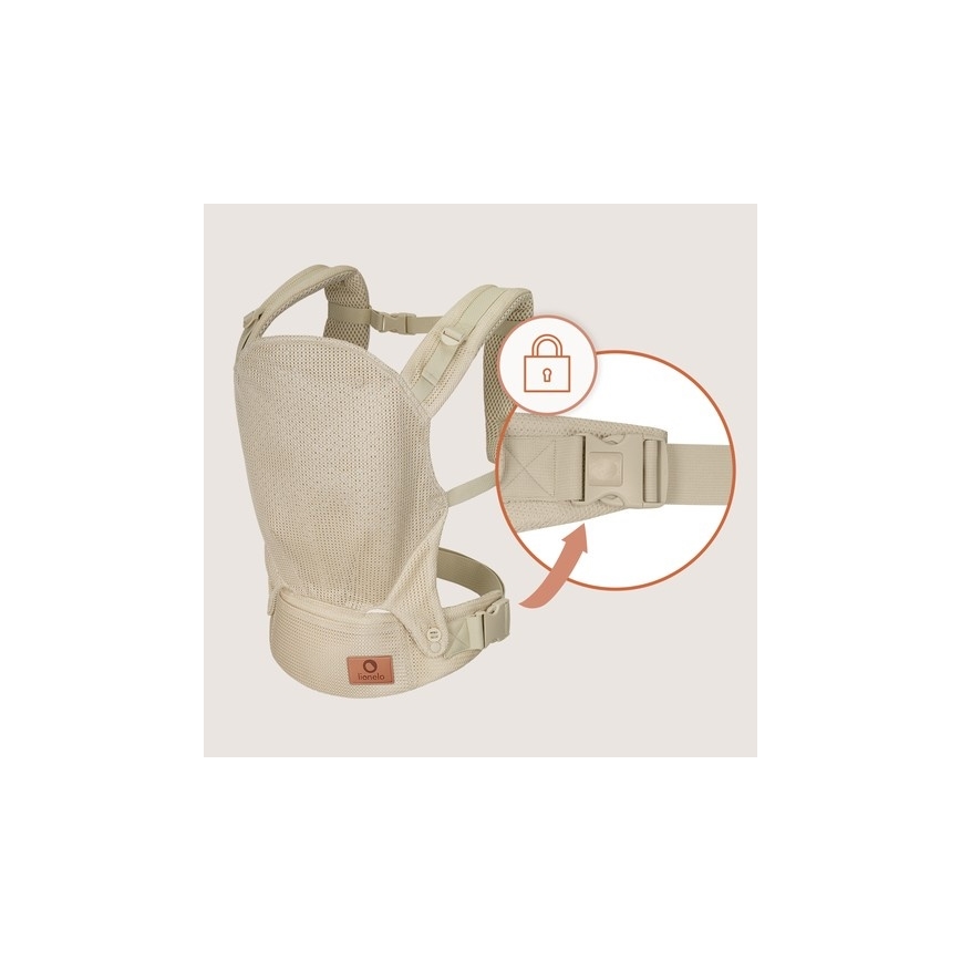 Lionelo - Dětské nosítko MARGAREET Air Beige