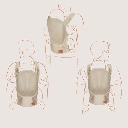 Lionelo - Dětské nosítko MARGAREET Air Beige