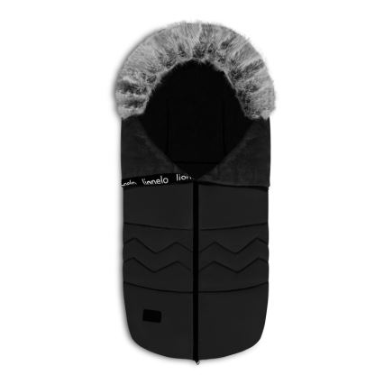 Lionelo - Dětský fusak FRODE Black Carbon