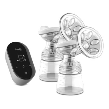 Lionelo - Elektrická nabíjecí duální odsávačka mateřského mléka TWEE GO 5V 1100 mAh 150 ml