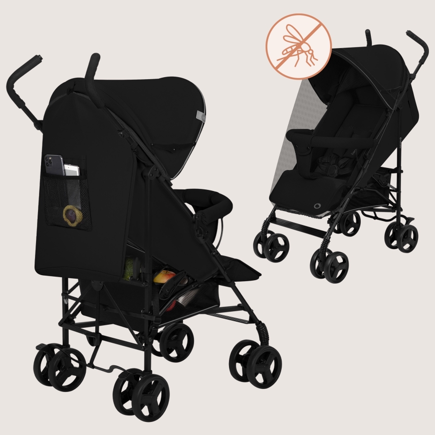 Lionelo - Golfový kočárek ELIA Black Onyx