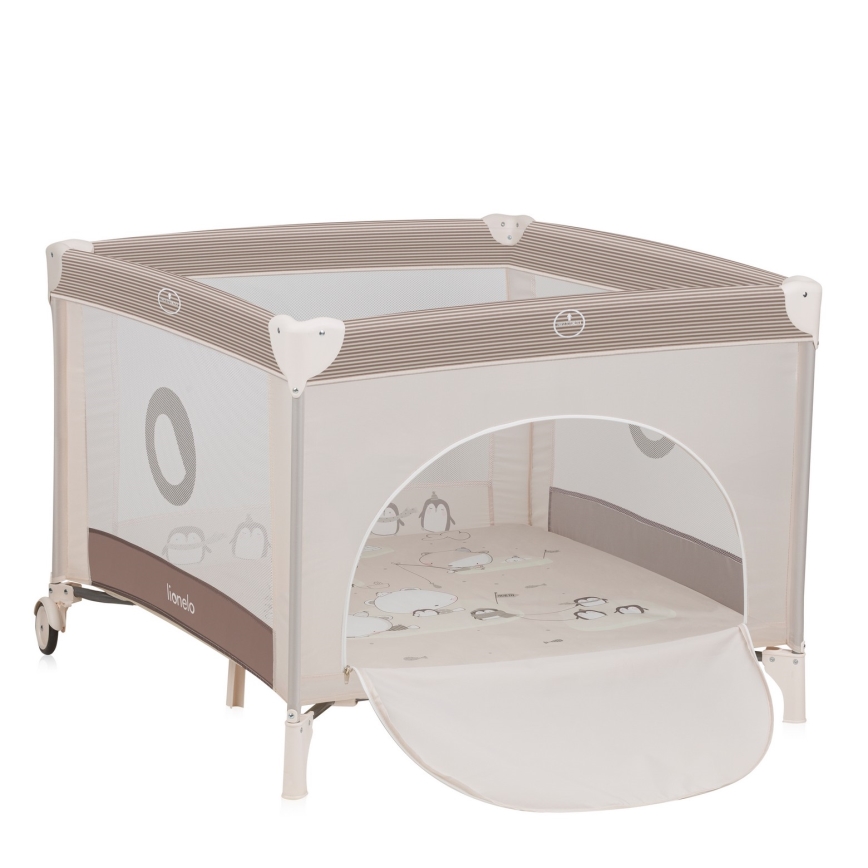 Lionelo - Hrací ohrádka BONNIE Beige Sand