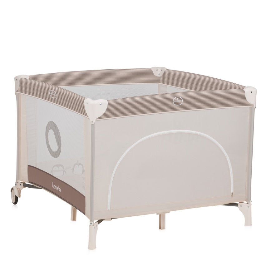 Lionelo - Hrací ohrádka BONNIE Beige Sand