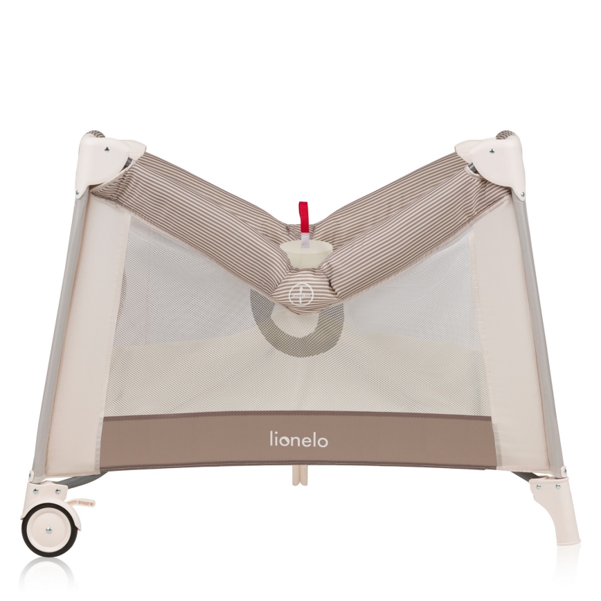Lionelo - Hrací ohrádka BONNIE Beige Sand