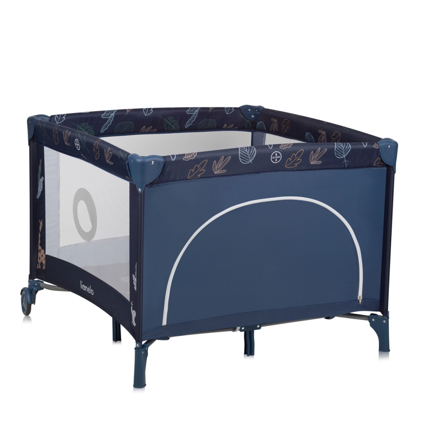 Lionelo - Hrací ohrádka BONNIE Blue Navy