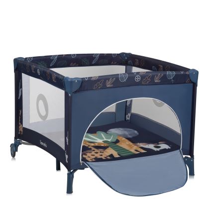 Lionelo - Hrací ohrádka BONNIE Blue Navy