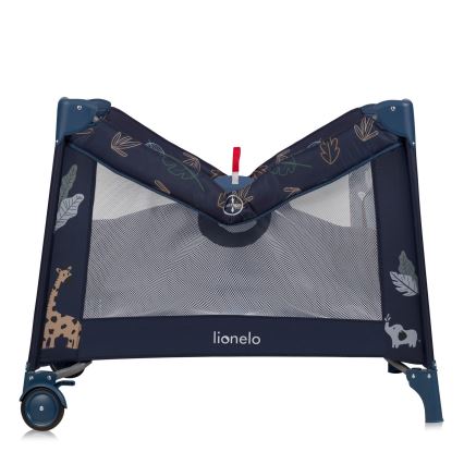 Lionelo - Hrací ohrádka BONNIE Blue Navy