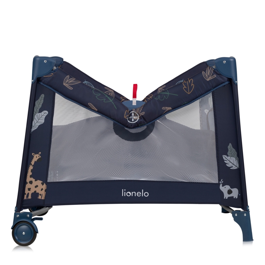 Lionelo - Hrací ohrádka BONNIE Blue Navy