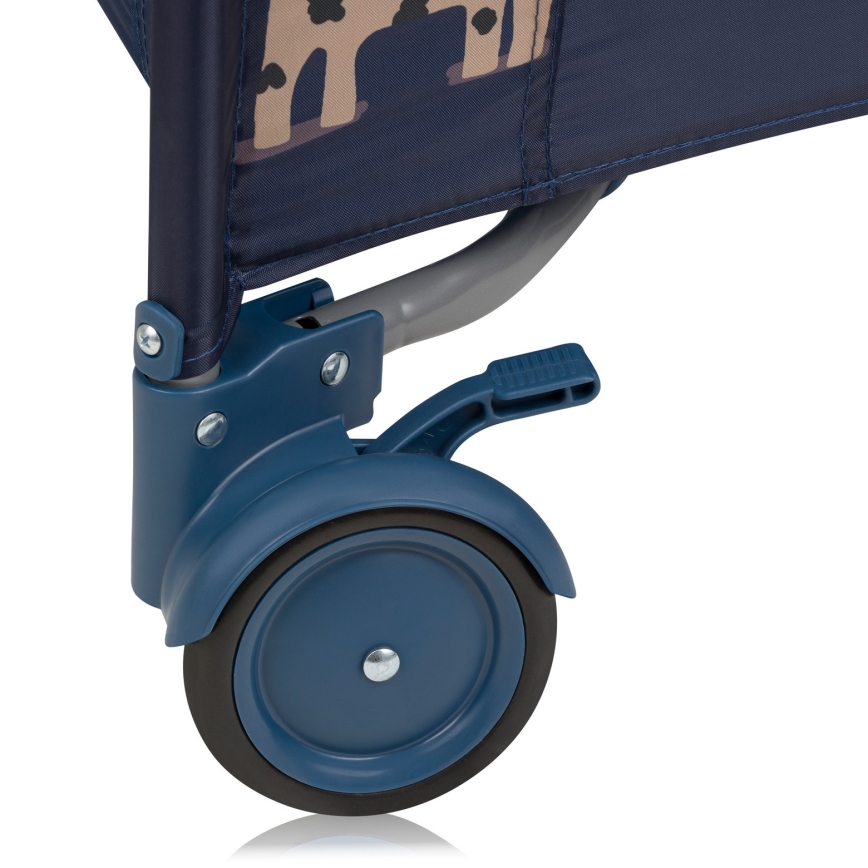 Lionelo - Hrací ohrádka BONNIE Blue Navy