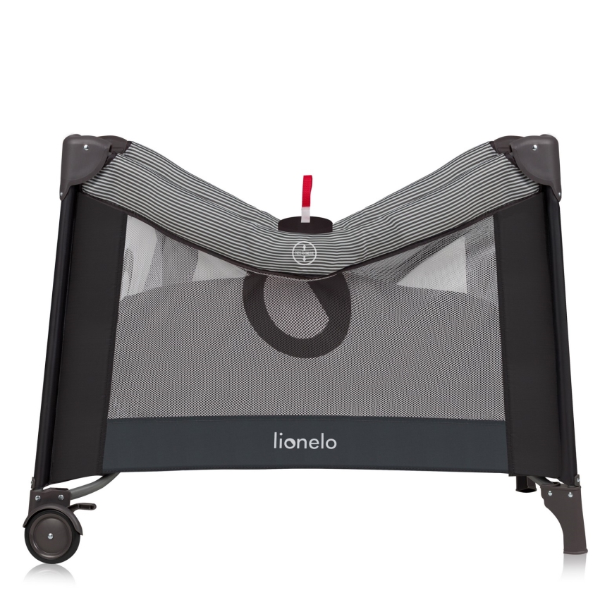 Lionelo - Hrací ohrádka BONNIE Grey Scandi