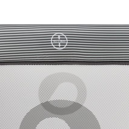 Lionelo - Hrací ohrádka BONNIE Grey Scandi