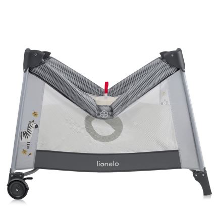 Lionelo - Hrací ohrádka BONNIE Grey Stone