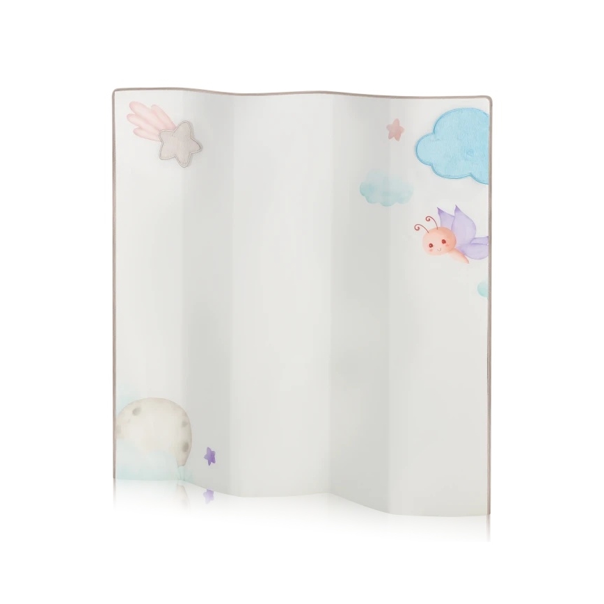 Lionelo - Hrací ohrádka MILLE PLUS Grey Beige