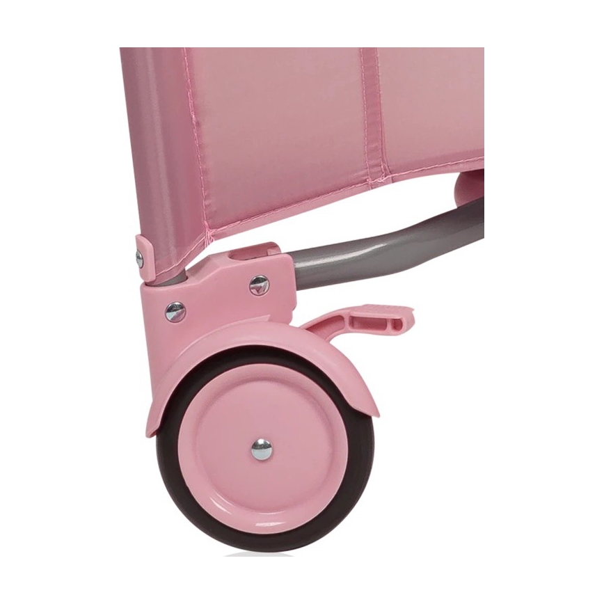 Lionelo - Hrací ohrádka MILLE PLUS Pink