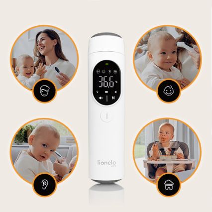 Lionelo - Infračervený teploměr FEVERSCAN 2xAAA