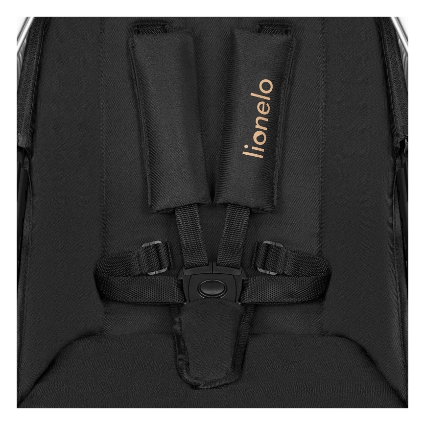 Lionelo - Kombinovaný kočárek 2v1 AMBER Black Onyx