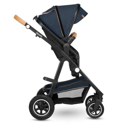 Lionelo - Kombinovaný kočárek 2v1 AMBER Blue Navy