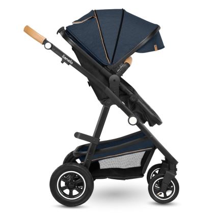 Lionelo - Kombinovaný kočárek 2v1 AMBER Blue Navy