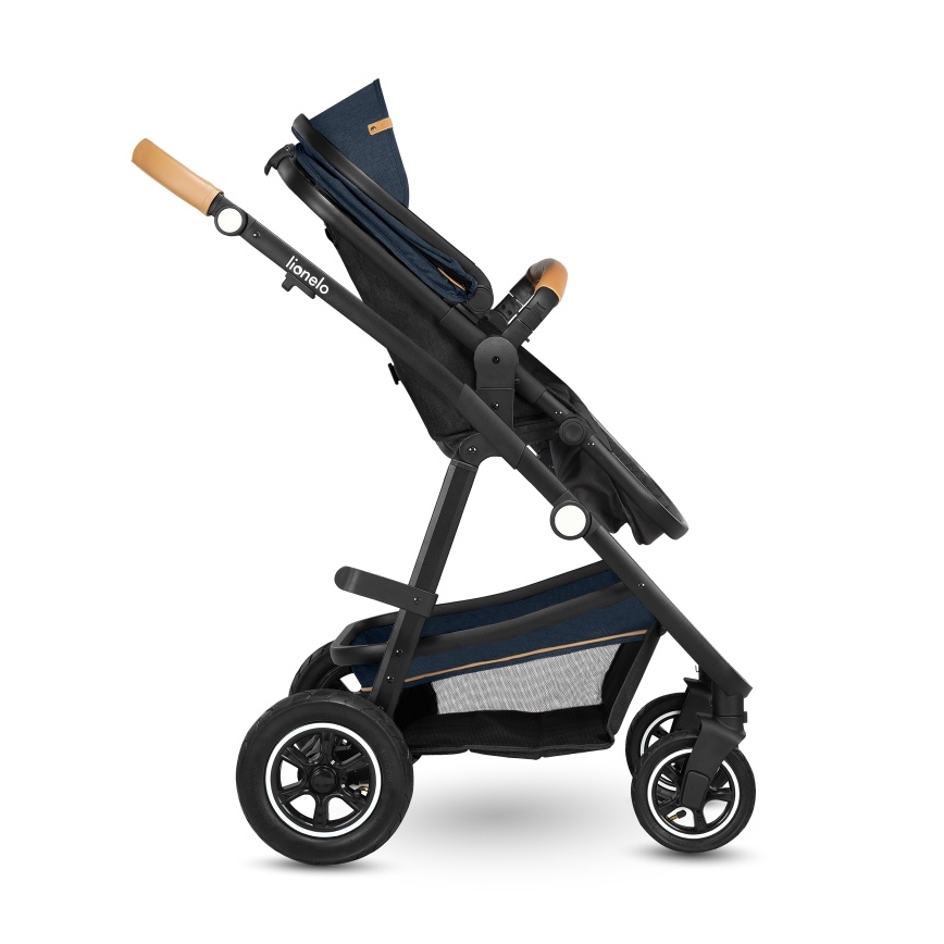 Lionelo - Kombinovaný kočárek 2v1 AMBER Blue Navy