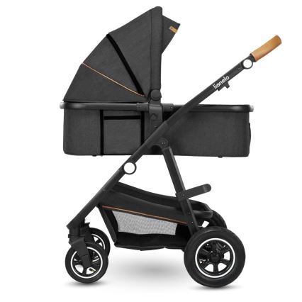 Lionelo - Kombinovaný kočárek 2v1 AMBER Grey Graphite