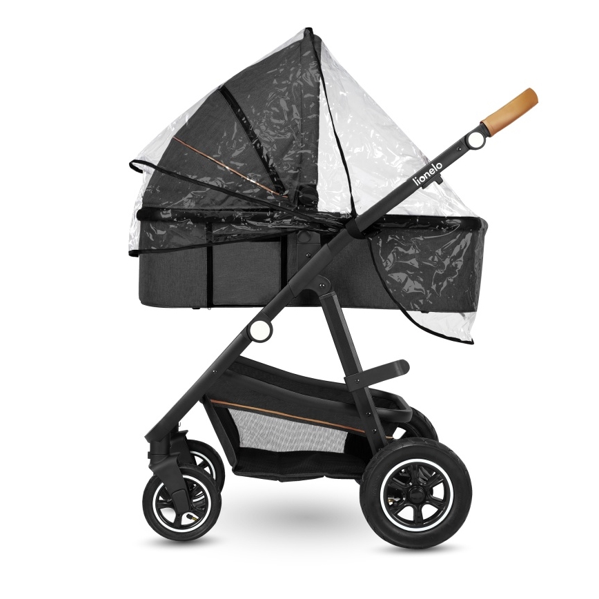 Lionelo - Kombinovaný kočárek 2v1 AMBER Grey Graphite