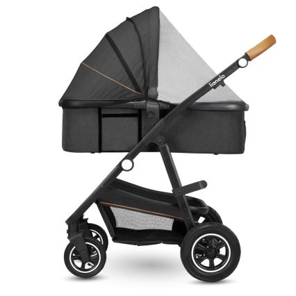 Lionelo - Kombinovaný kočárek 2v1 AMBER Grey Graphite